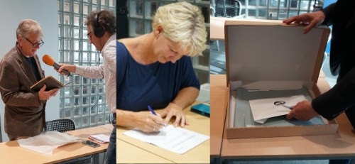 DP 2021 overdracht Notulenboek